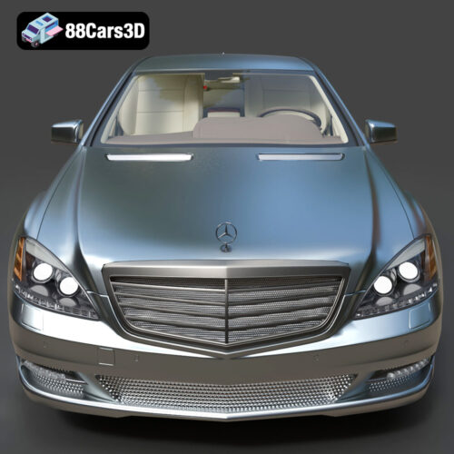 Mercedes-Benz S-Klasse 221-007 3D Model