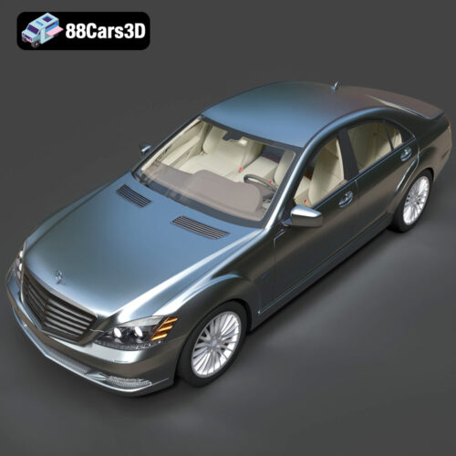 Mercedes-Benz S-Klasse 221-007 3D Model