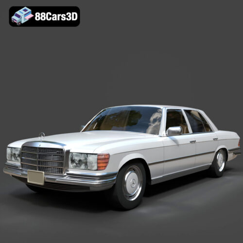Mercedes-Benz S-Klasse W116 3D Model