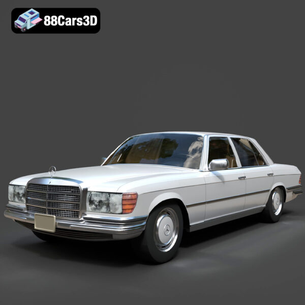 Mercedes-Benz S-Klasse W116 3D Model