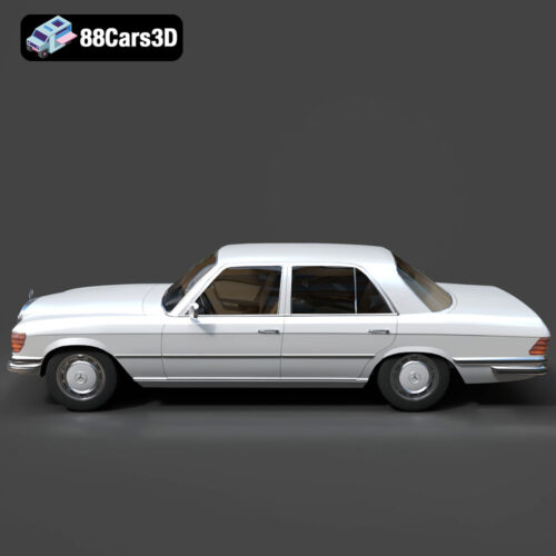 Mercedes-Benz S-Klasse W116 3D Model