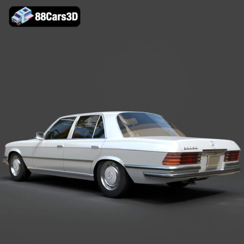 Mercedes-Benz S-Klasse W116 3D Model