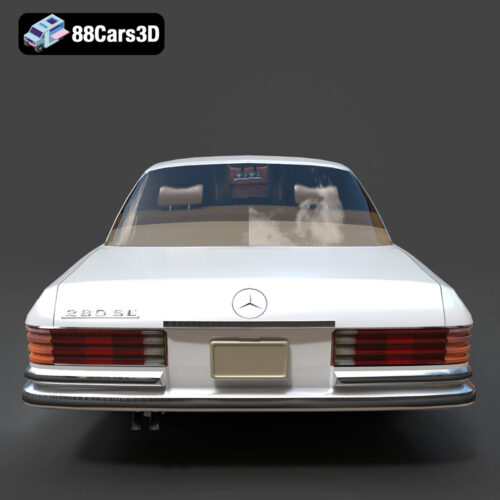 Mercedes-Benz S-Klasse W116 3D Model