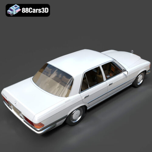 Mercedes-Benz S-Klasse W116 3D Model