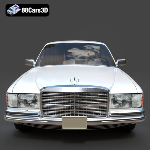 Mercedes-Benz S-Klasse W116 3D Model
