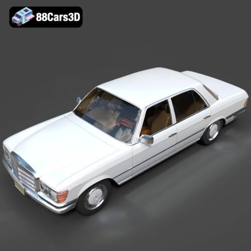 Mercedes-Benz S-Klasse W116 3D Model