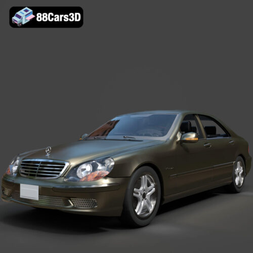 Mercedes-Benz S-Klasse W220 3D Model