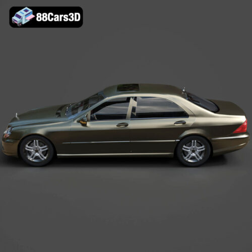 Mercedes-Benz S-Klasse W220 3D Model