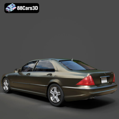 Mercedes-Benz S-Klasse W220 3D Model