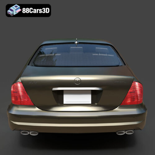 Mercedes-Benz S-Klasse W220 3D Model