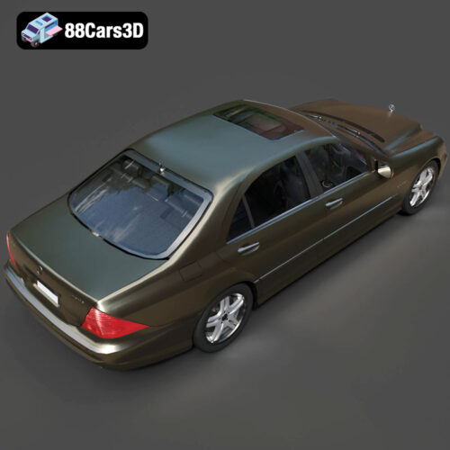 Mercedes-Benz S-Klasse W220 3D Model
