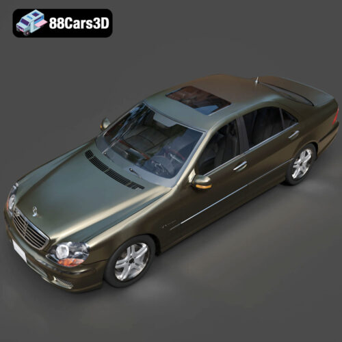Mercedes-Benz S-Klasse W220 3D Model