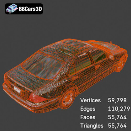 Mercedes-Benz S-Klasse W220 3D Model