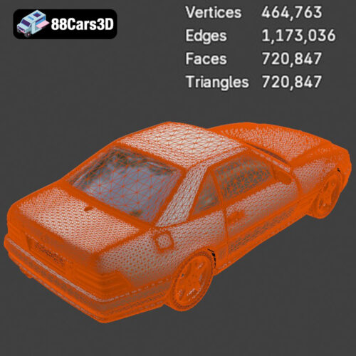 Mercedes-Benz SL500 AMG (R129) 3D Model - Gallery Image 7 Mercedes-Benz SL500 AMG (R129) 3D Model