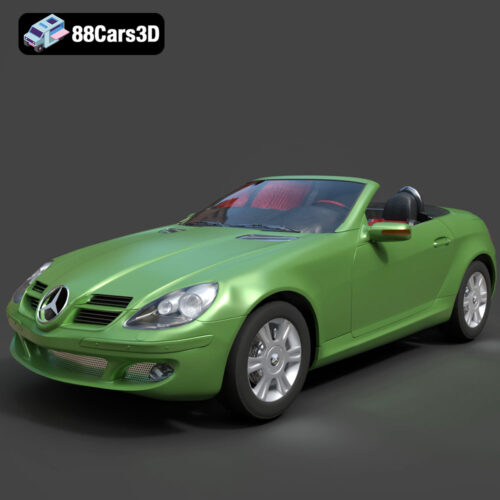Mercedes-Benz SLK (R171) 3D Model
