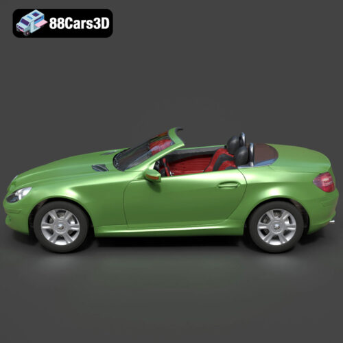 Mercedes-Benz SLK (R171) 3D Model