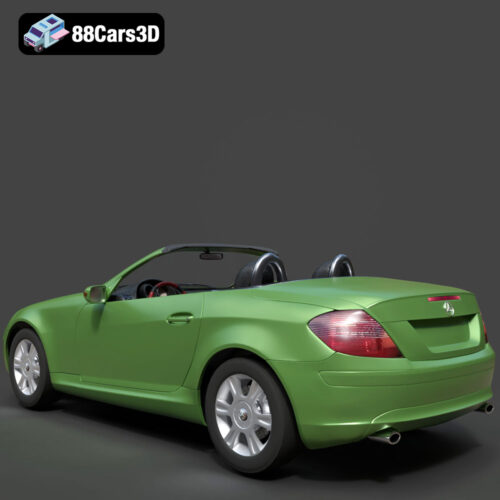 Mercedes-Benz SLK (R171) 3D Model