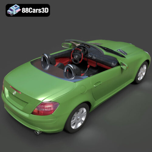Mercedes-Benz SLK (R171) 3D Model