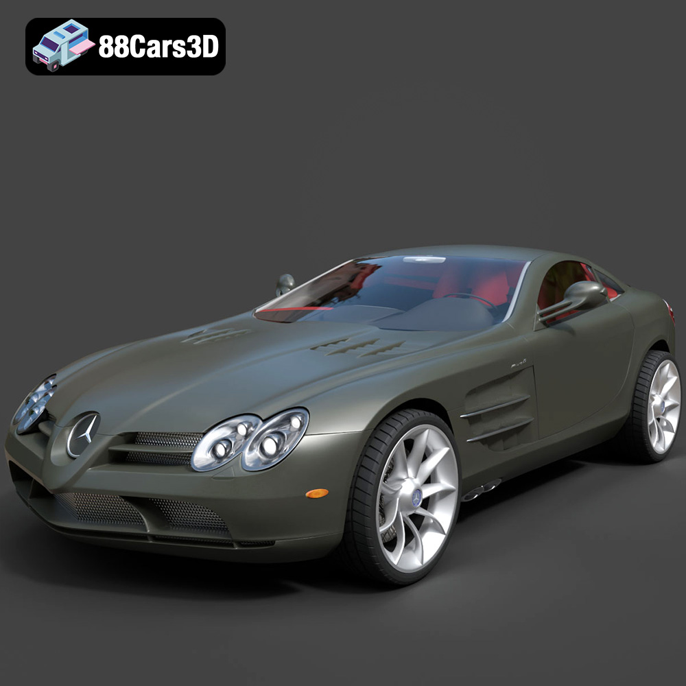 Mercedes-Benz SLR McLaren 3D Model
