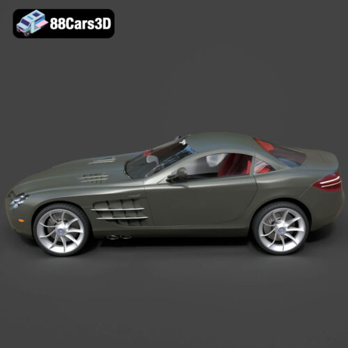 Mercedes-Benz SLR McLaren 3D Model
