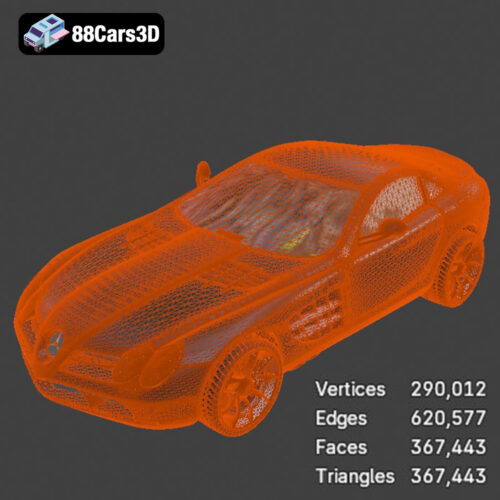 Mercedes-Benz SLR McLaren 3D Model