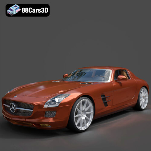 Mercedes-Benz SLS AMG 2010 3D Model