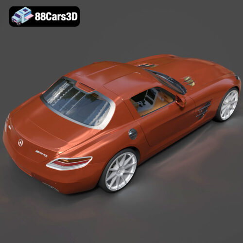 Mercedes-Benz SLS AMG 2010 3D Model