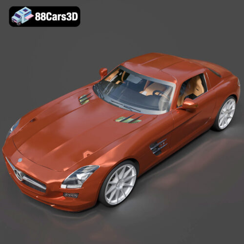 Mercedes-Benz SLS AMG 2010 3D Model