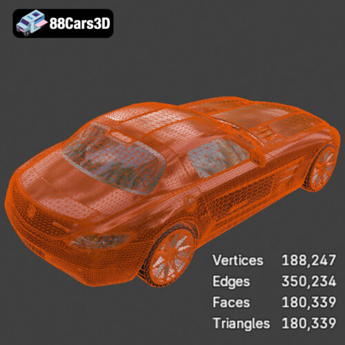 Mercedes-Benz SLS AMG 2010 3D Model