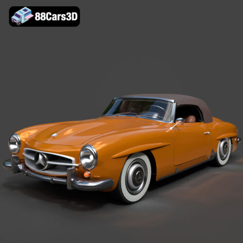 Mercedes-Benz 190SL 1955 3D Model