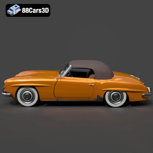 Mercedes-Benz 190SL 1955 3D Model