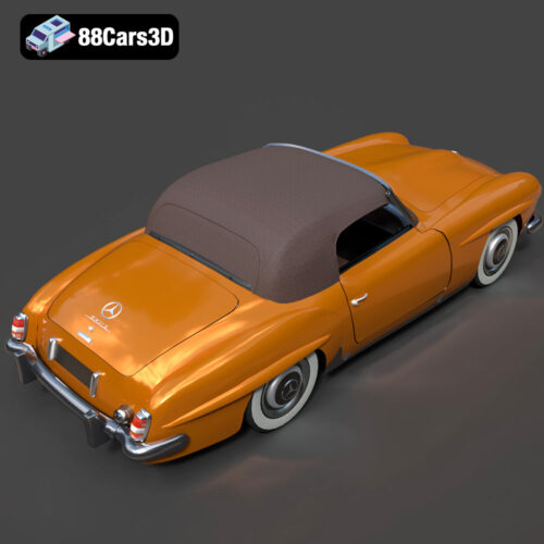 Mercedes-Benz 190SL 1955 3D Model