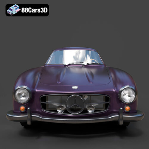 Mercedes-Benz 300SL 1955 3D Model