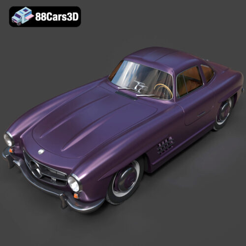 Mercedes-Benz 300SL 1955 3D Model