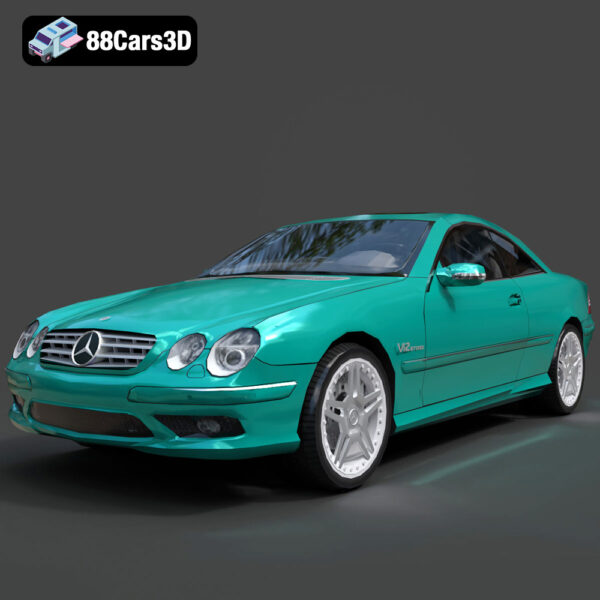 Mercedes-Benz CL65 C215 AMG 3D Model