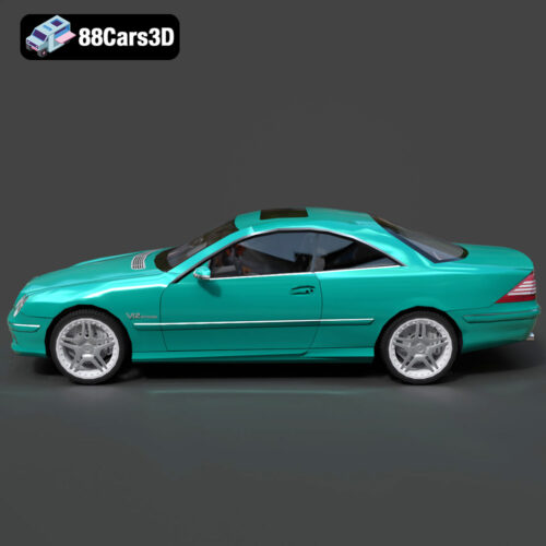 Mercedes-Benz CL65 C215 AMG 3D Model