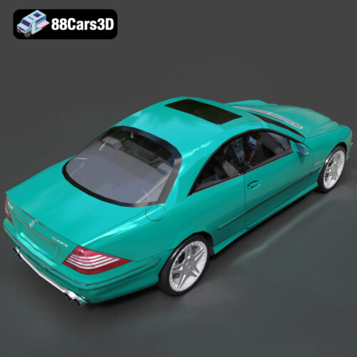 Mercedes-Benz CL65 C215 AMG 3D Model