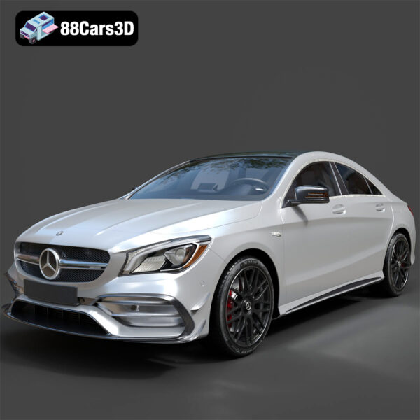 Mercedes-Benz CLA45 AMG 2017 3D Model