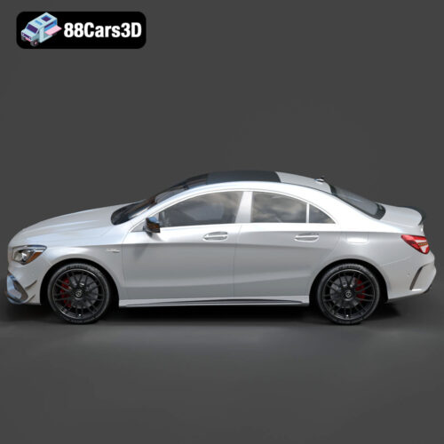 Mercedes-Benz CLA45 AMG 2017 3D Model