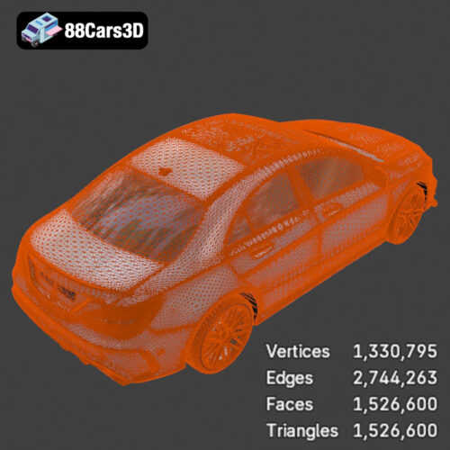 Mercedes-Benz CLA45 AMG 2017 3D Model