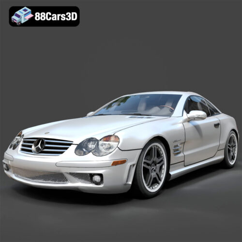 Mercedes-Benz SL 65 AMG 3D Model