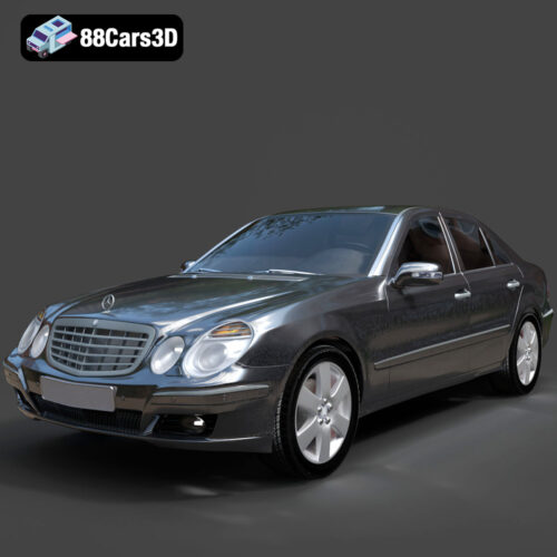 Mercedes E-Class 2007 3D Model
