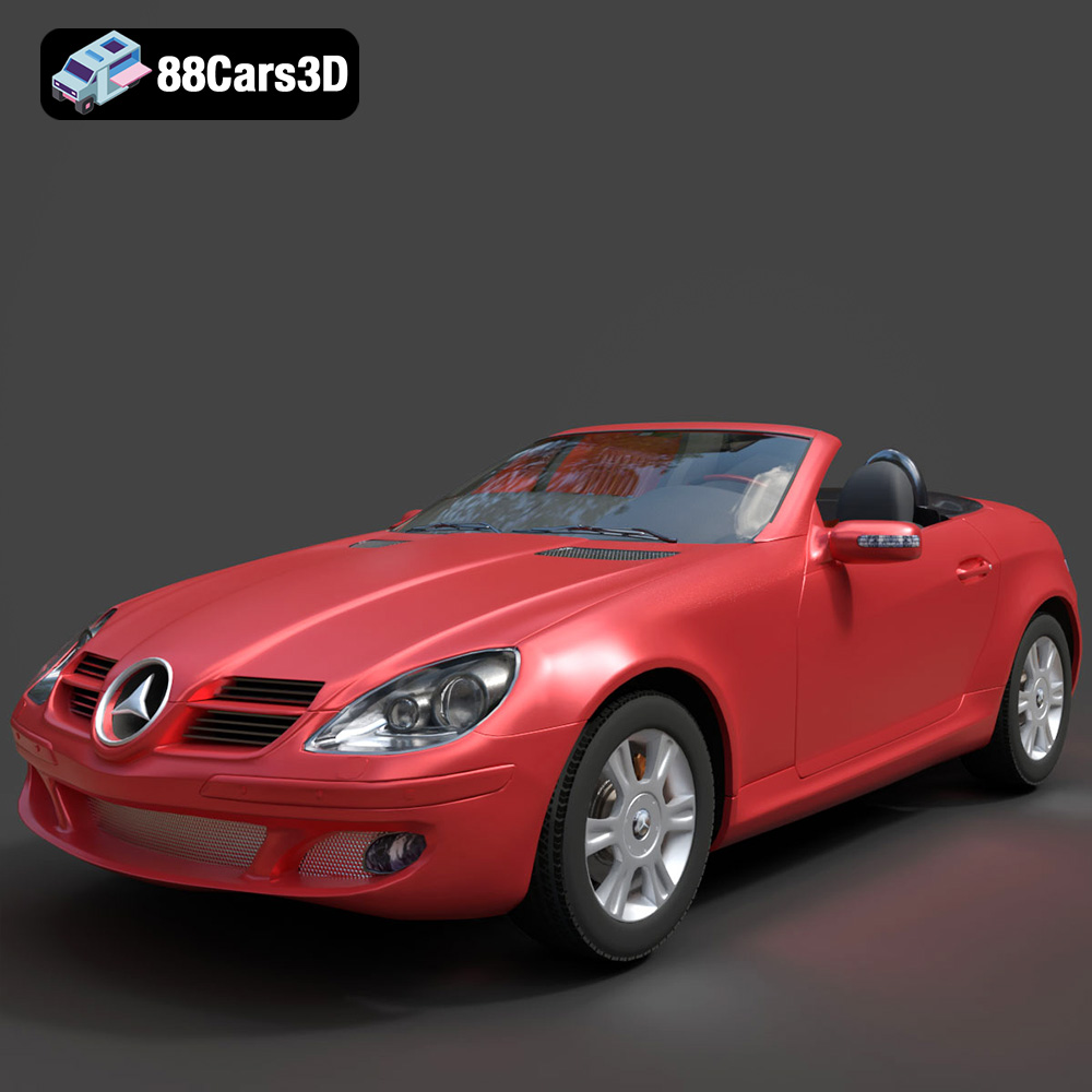 Mercedes-Benz SLK 3D Model