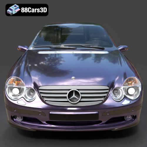 Mercedes-Benz C230 SportCoupé 2005 3D Model