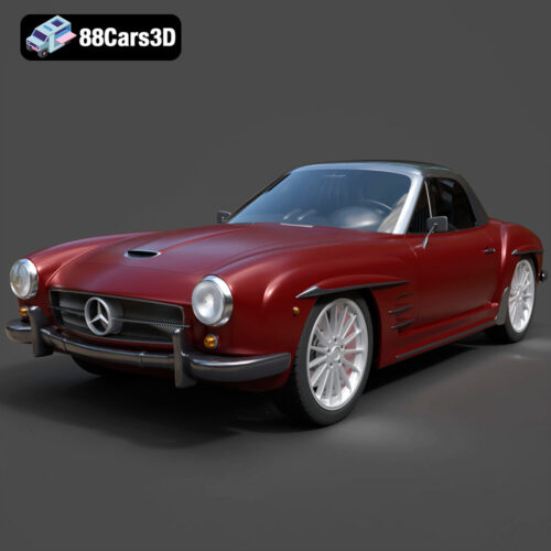 Mercsedes Benz Z3-006 3D Model - Main Image Mercsedes Benz Z3-006 3D Model