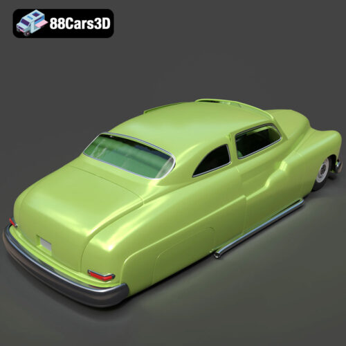 Mercury Coupe 1950 3D Model - Gallery Image 1 Mercury Coupe 1950 3D Model