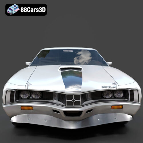 Mercury Cyclone Spoiler 1970 3D Model - Gallery Image 7 Mercury Cyclone Spoiler 1970 3D Model