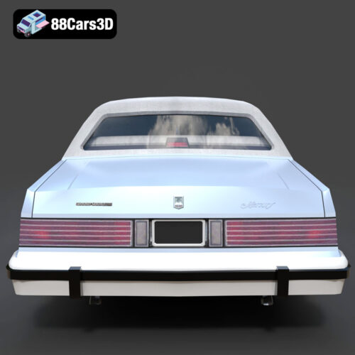 Mercury Grand Marquis LS 1986 3D Model