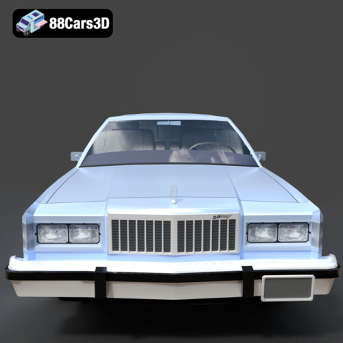 Mercury Grand Marquis LS 1986 3D Model