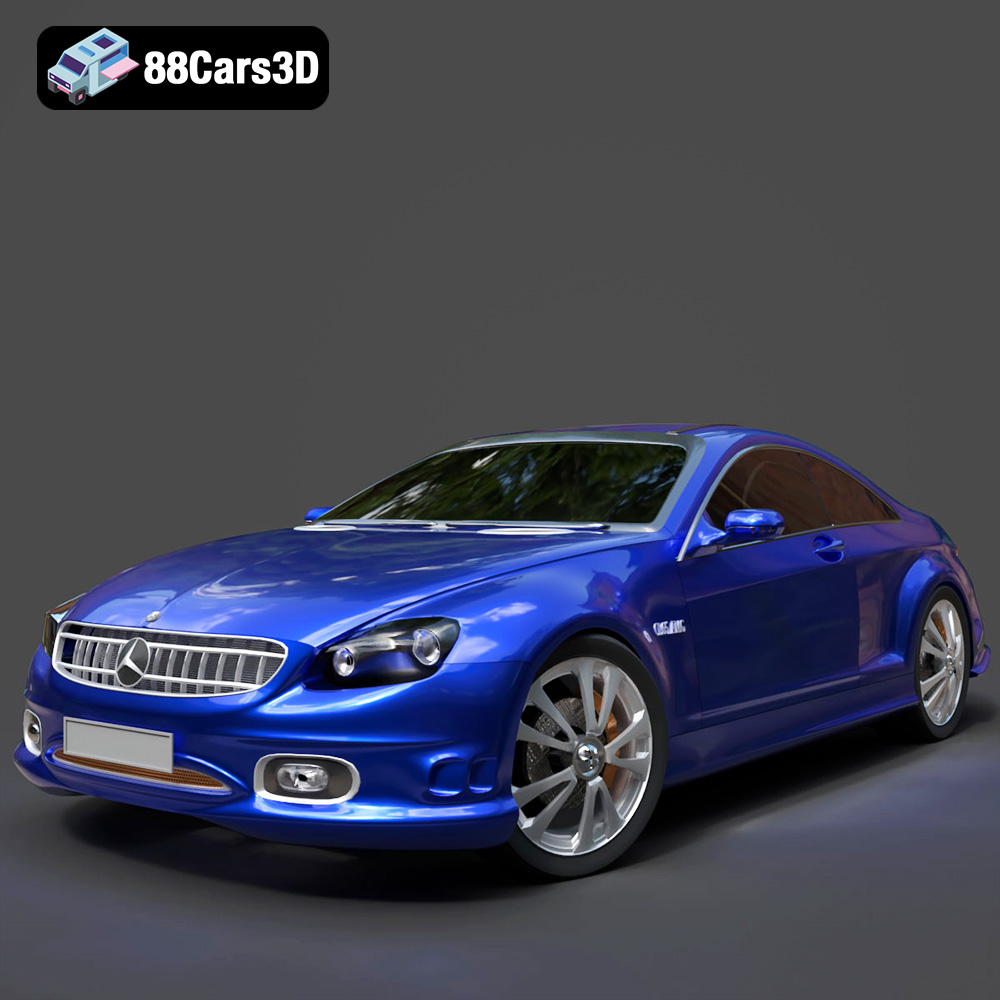 Mercedes-Benz CL6540-005 3D Model